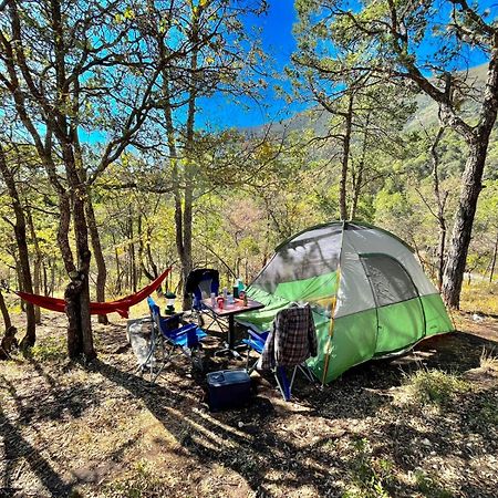 Camping En La Sierra De Arteaga Los Lirios Εξωτερικό φωτογραφία