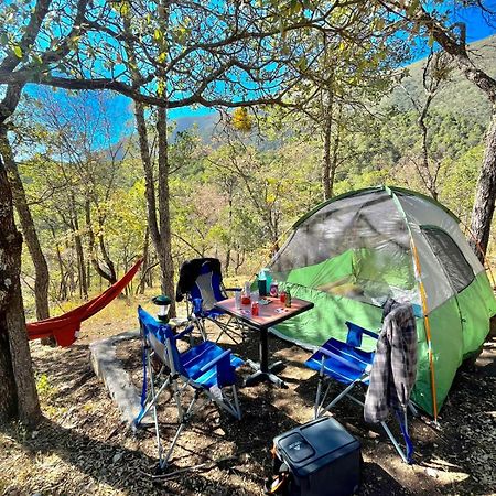 Camping En La Sierra De Arteaga Los Lirios Εξωτερικό φωτογραφία