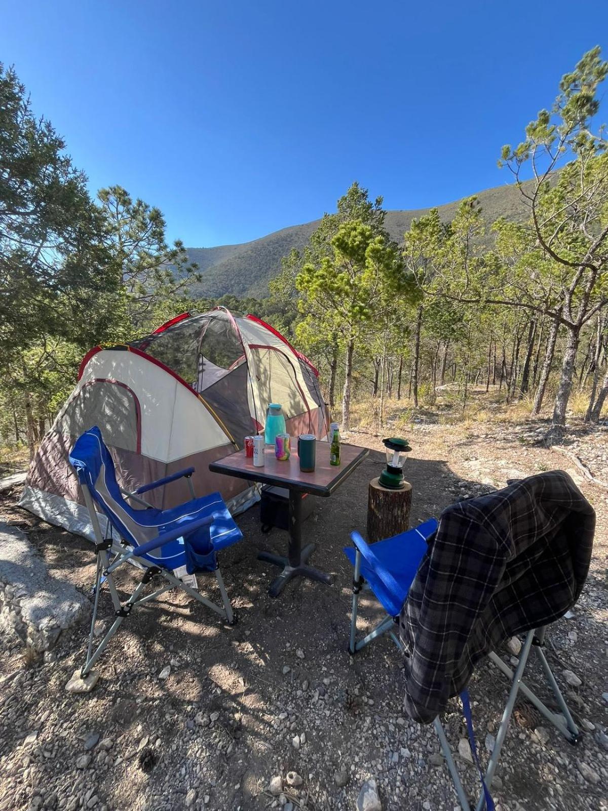 Camping En La Sierra De Arteaga Los Lirios Εξωτερικό φωτογραφία