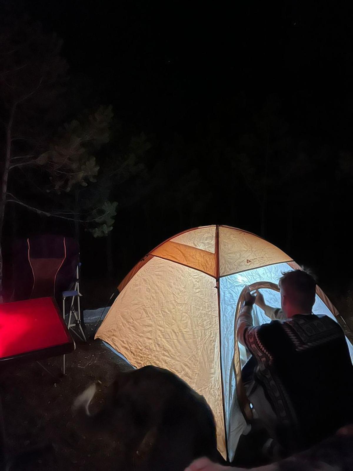 Camping En La Sierra De Arteaga Los Lirios Εξωτερικό φωτογραφία