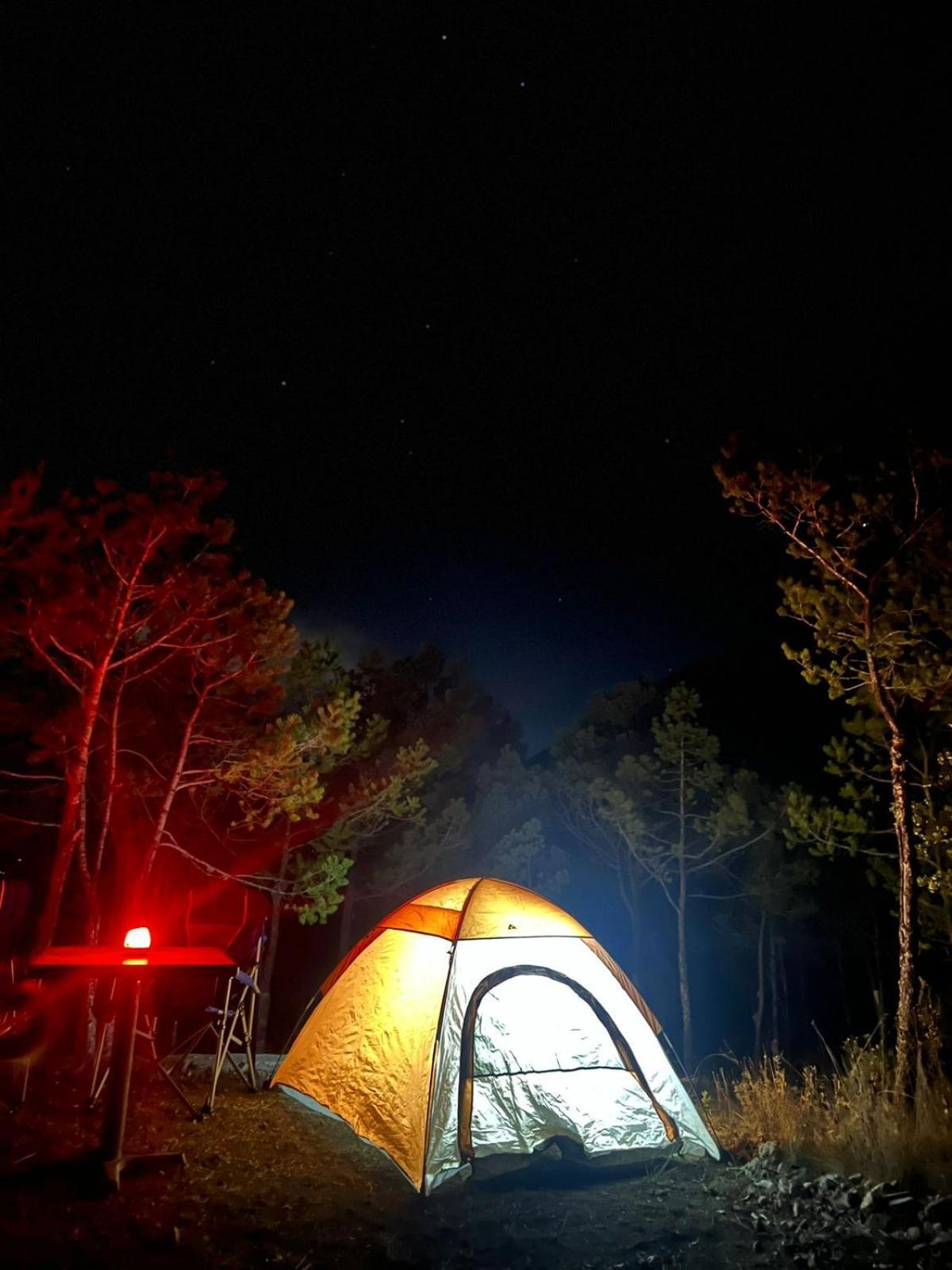 Camping En La Sierra De Arteaga Los Lirios Εξωτερικό φωτογραφία
