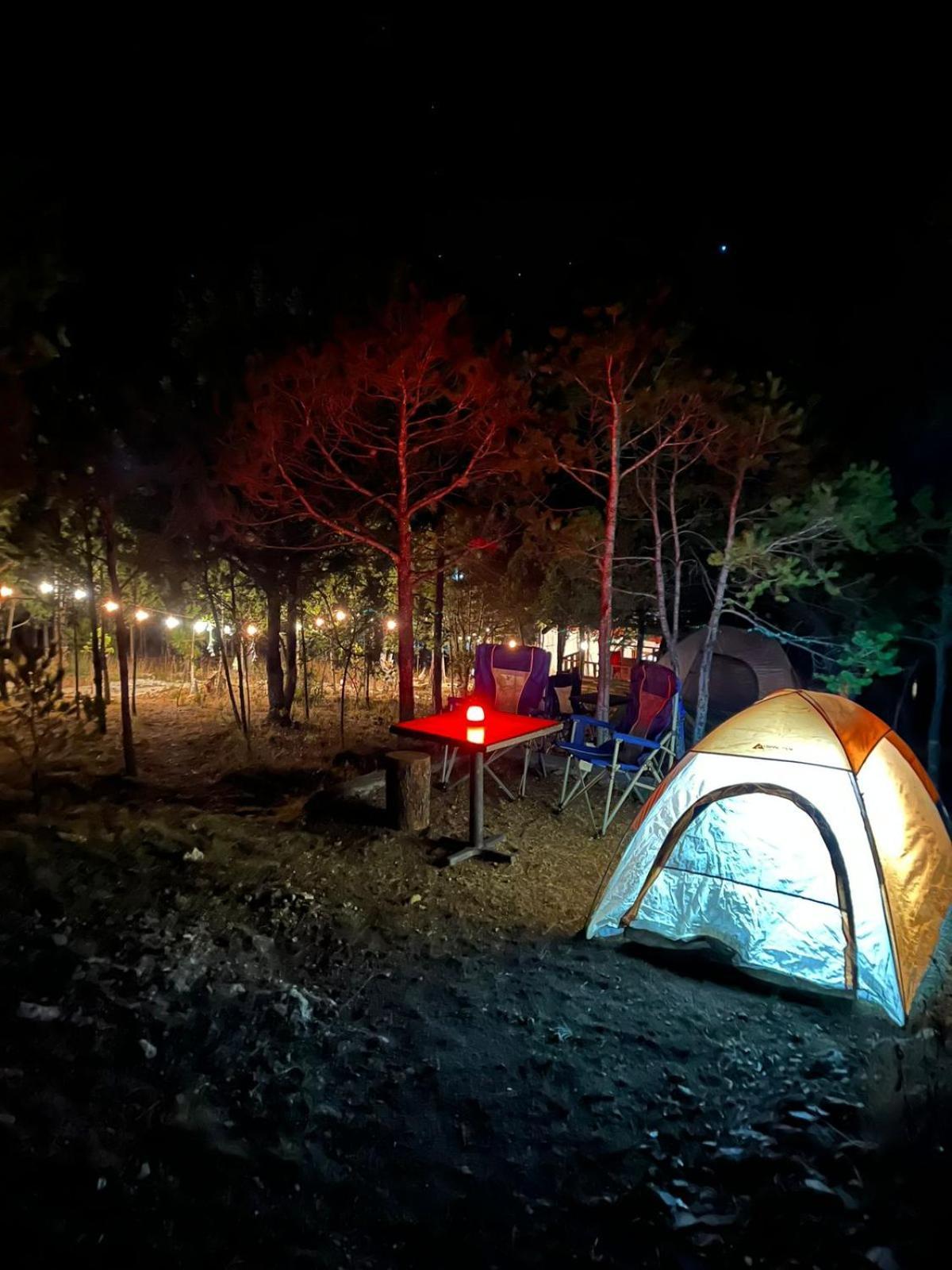 Camping En La Sierra De Arteaga Los Lirios Εξωτερικό φωτογραφία