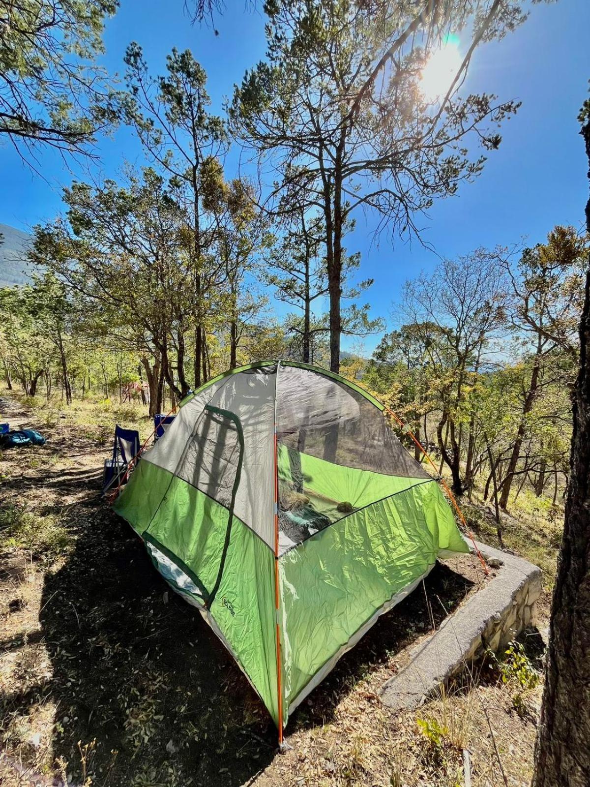 Camping En La Sierra De Arteaga Los Lirios Εξωτερικό φωτογραφία