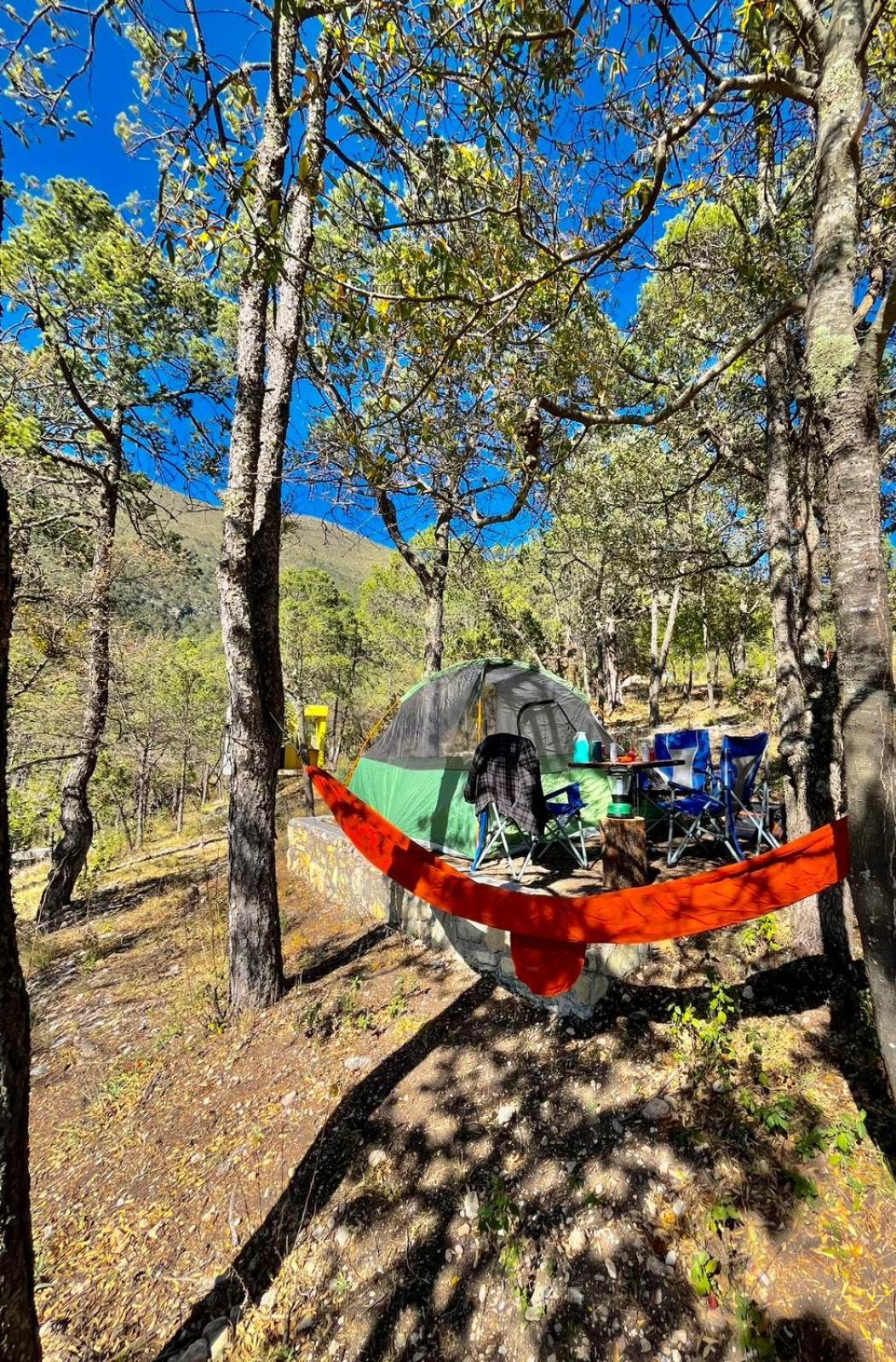 Camping En La Sierra De Arteaga Los Lirios Εξωτερικό φωτογραφία