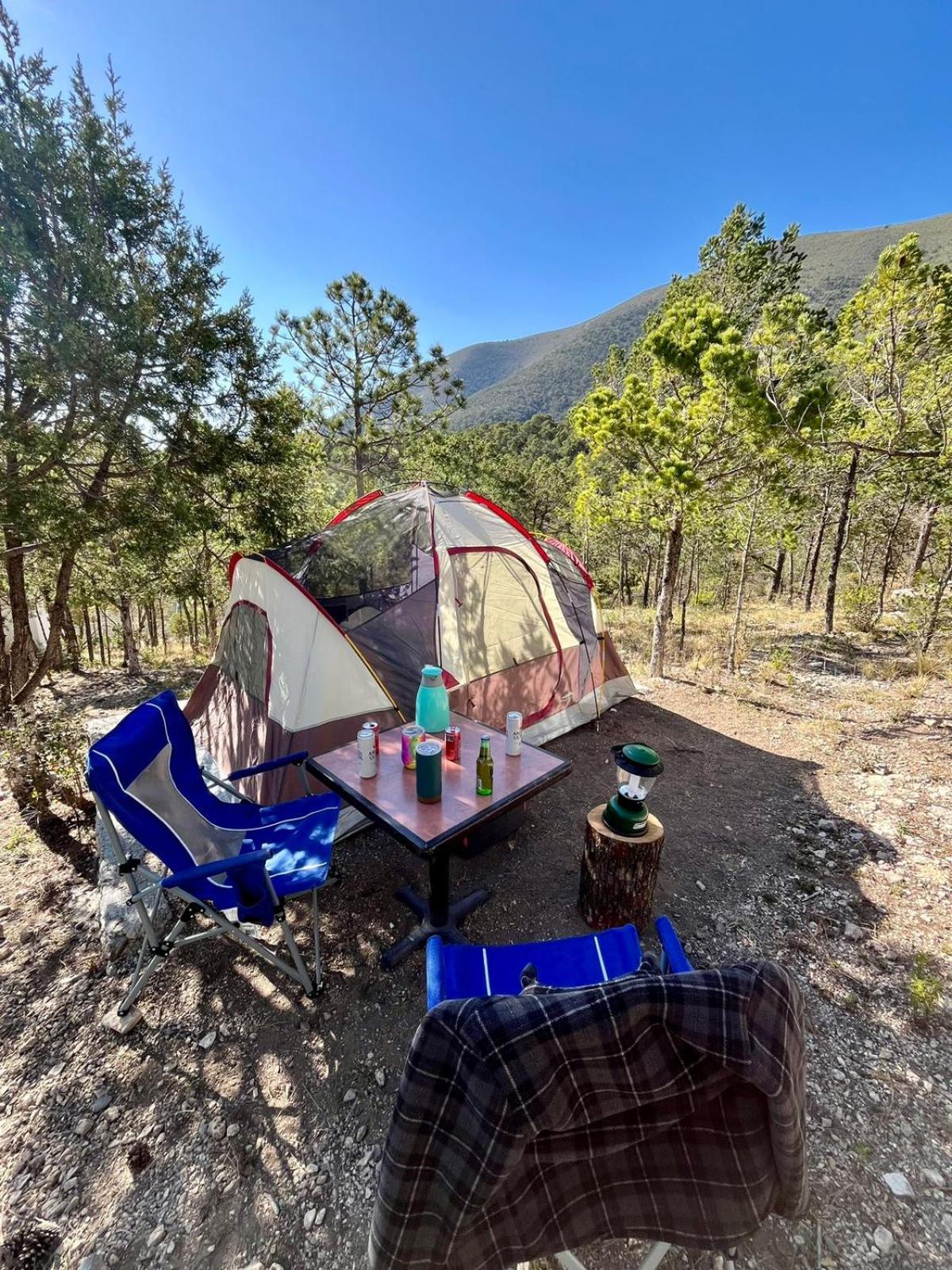 Camping En La Sierra De Arteaga Los Lirios Εξωτερικό φωτογραφία