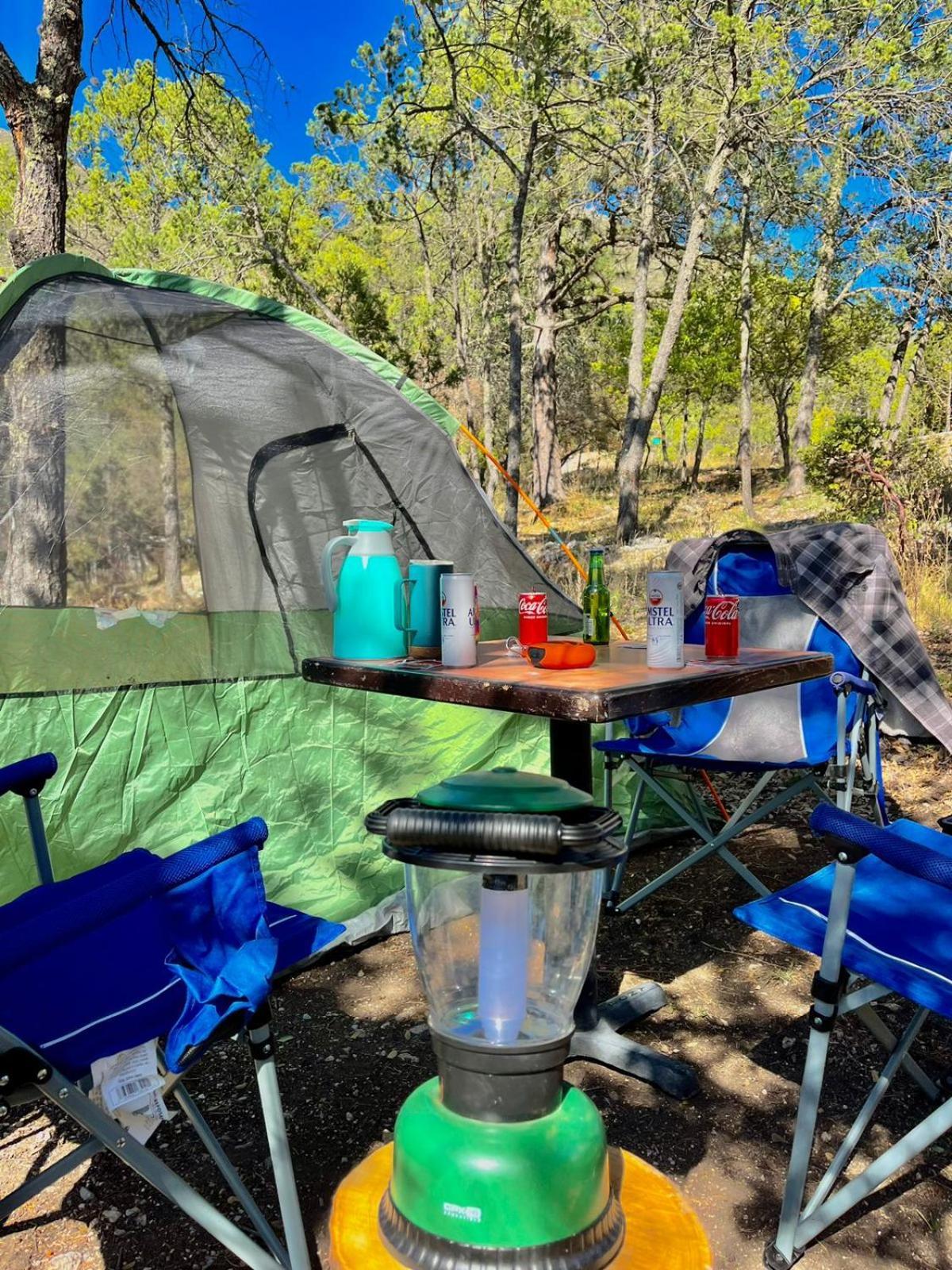 Camping En La Sierra De Arteaga Los Lirios Εξωτερικό φωτογραφία