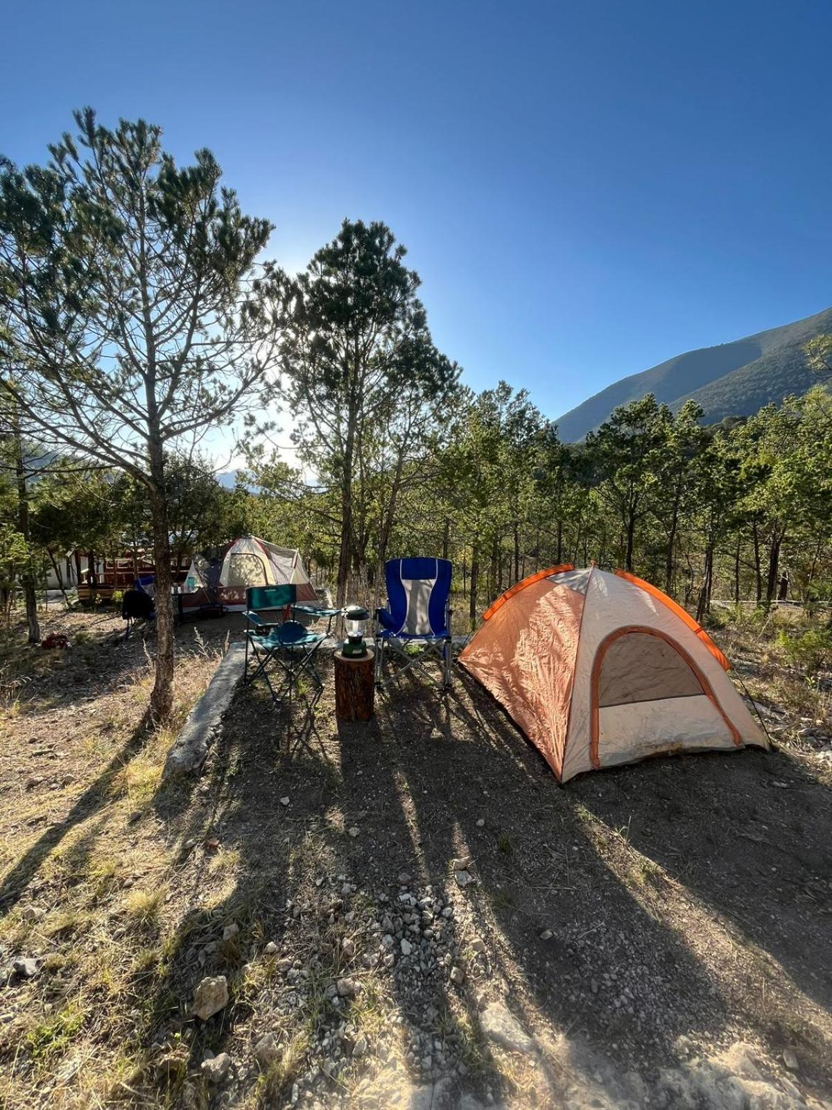 Camping En La Sierra De Arteaga Los Lirios Εξωτερικό φωτογραφία