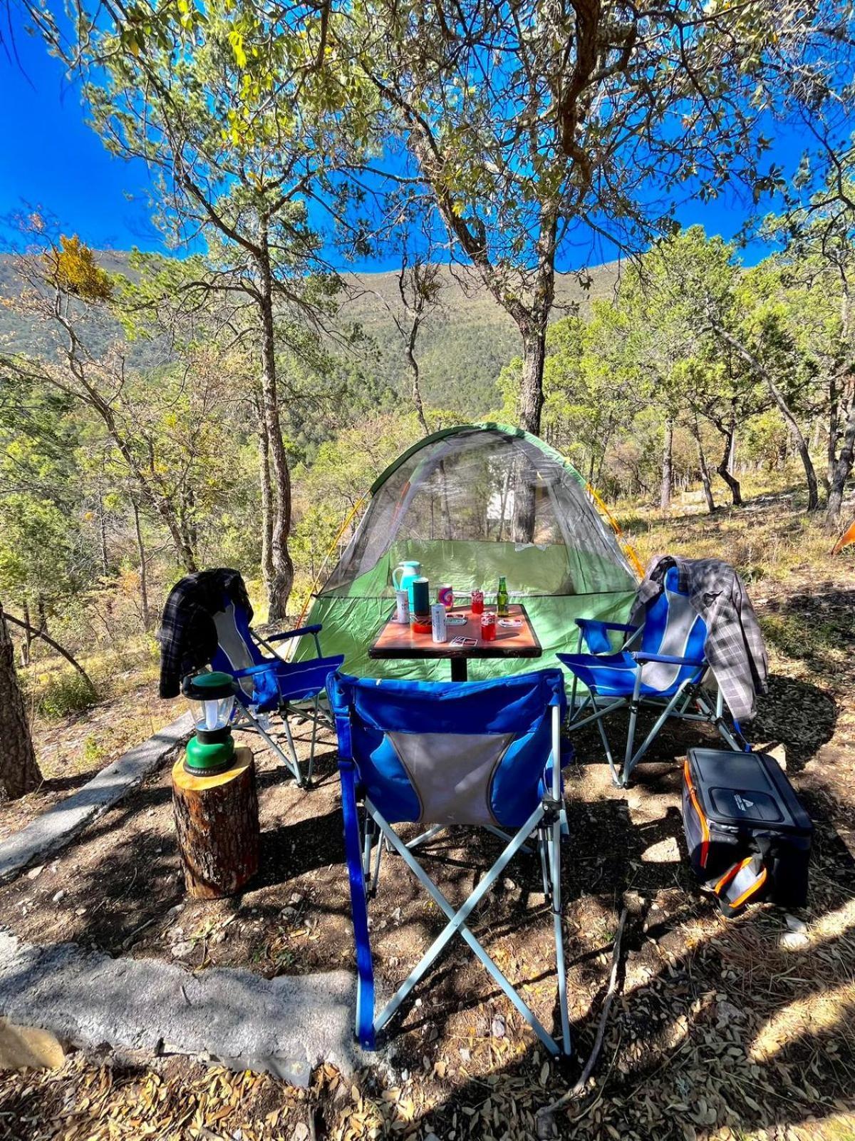 Camping En La Sierra De Arteaga Los Lirios Εξωτερικό φωτογραφία
