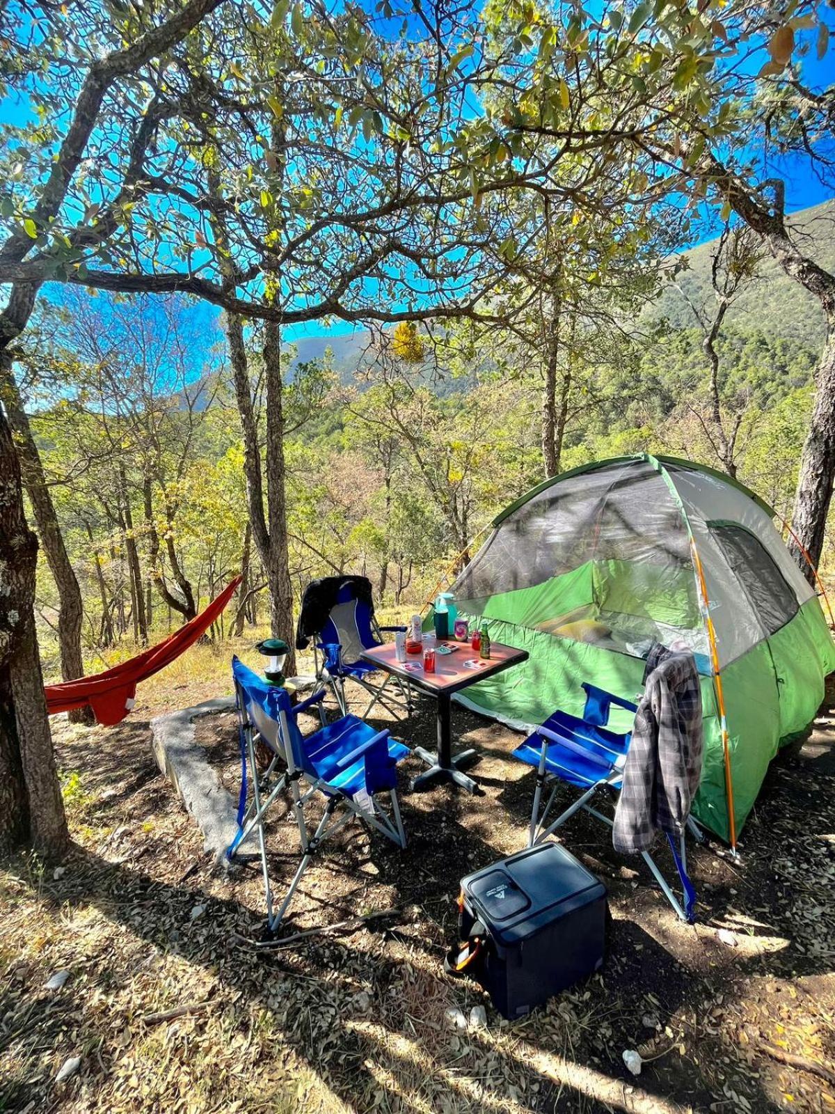 Camping En La Sierra De Arteaga Los Lirios Εξωτερικό φωτογραφία